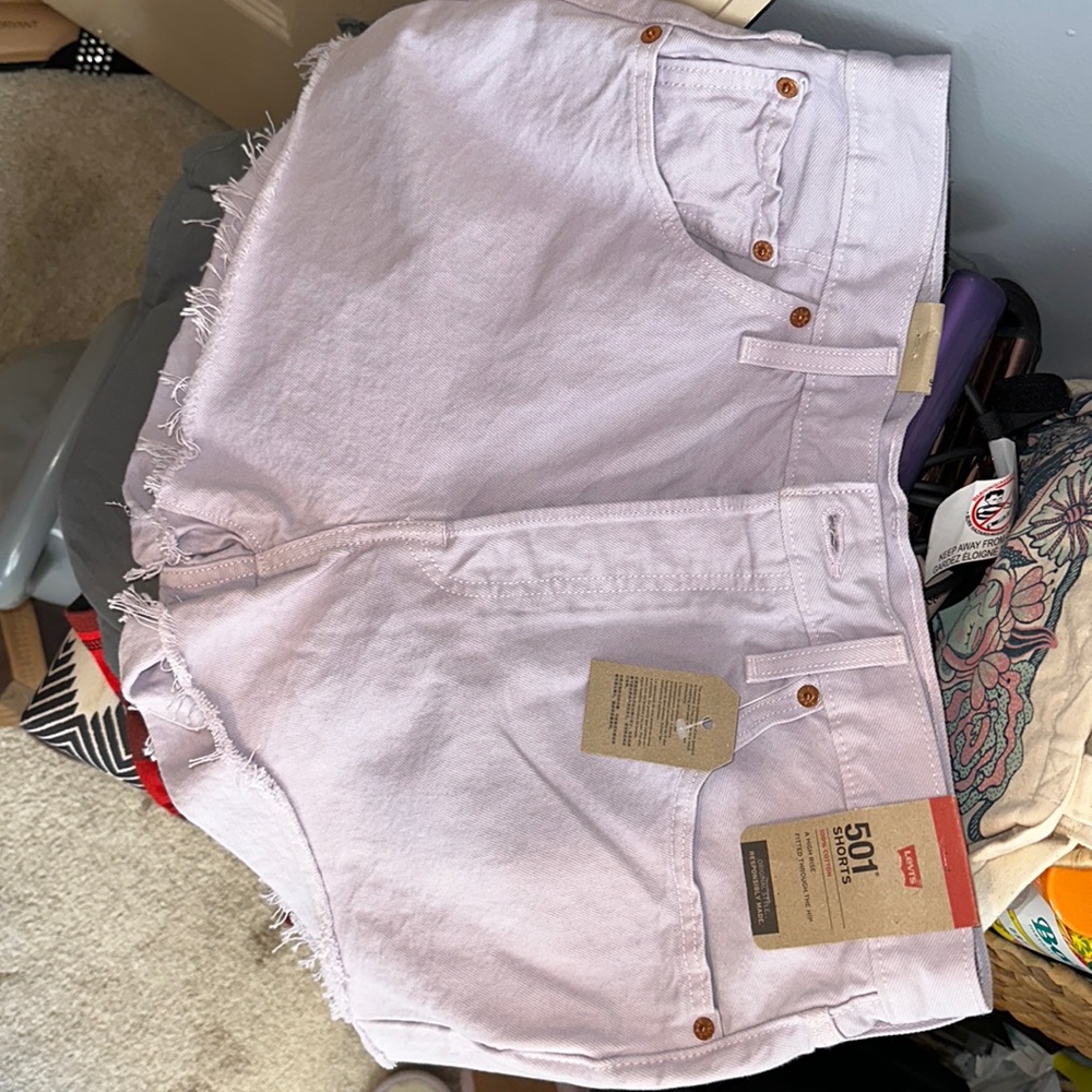 NWT LEVIS shortie shorts